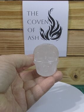 2.2" Clear Quartz Skull